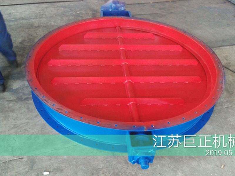 圓形擋板門(mén)（直徑150cm），順利完工