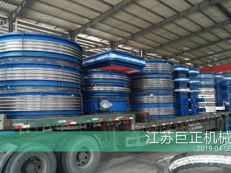 擋板門(mén)/非金屬膨脹節(jié)完工，準(zhǔn)備發(fā)往山東客戶