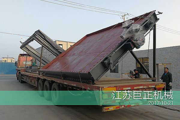 福建客戶訂購(gòu)的擋板門檢驗(yàn)合格，準(zhǔn)備發(fā)貨